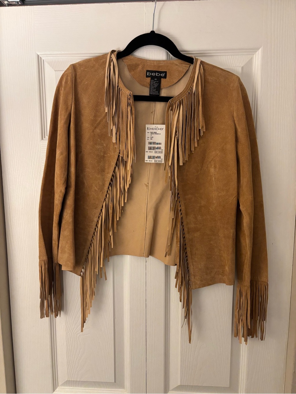 🖤 Bebe Suede Fringe Jacket – NWT - Picture 6 of 13